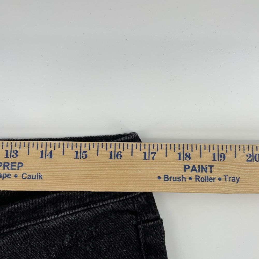 American Eagle Skinny Ne(x)t Level Flex Distressed Black Jeans Men's 34x34 - Picture 10 of 13
